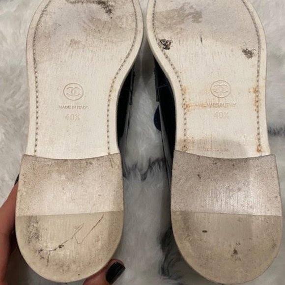 Chanel Patent Leather Loafers - Picture 2 of 5